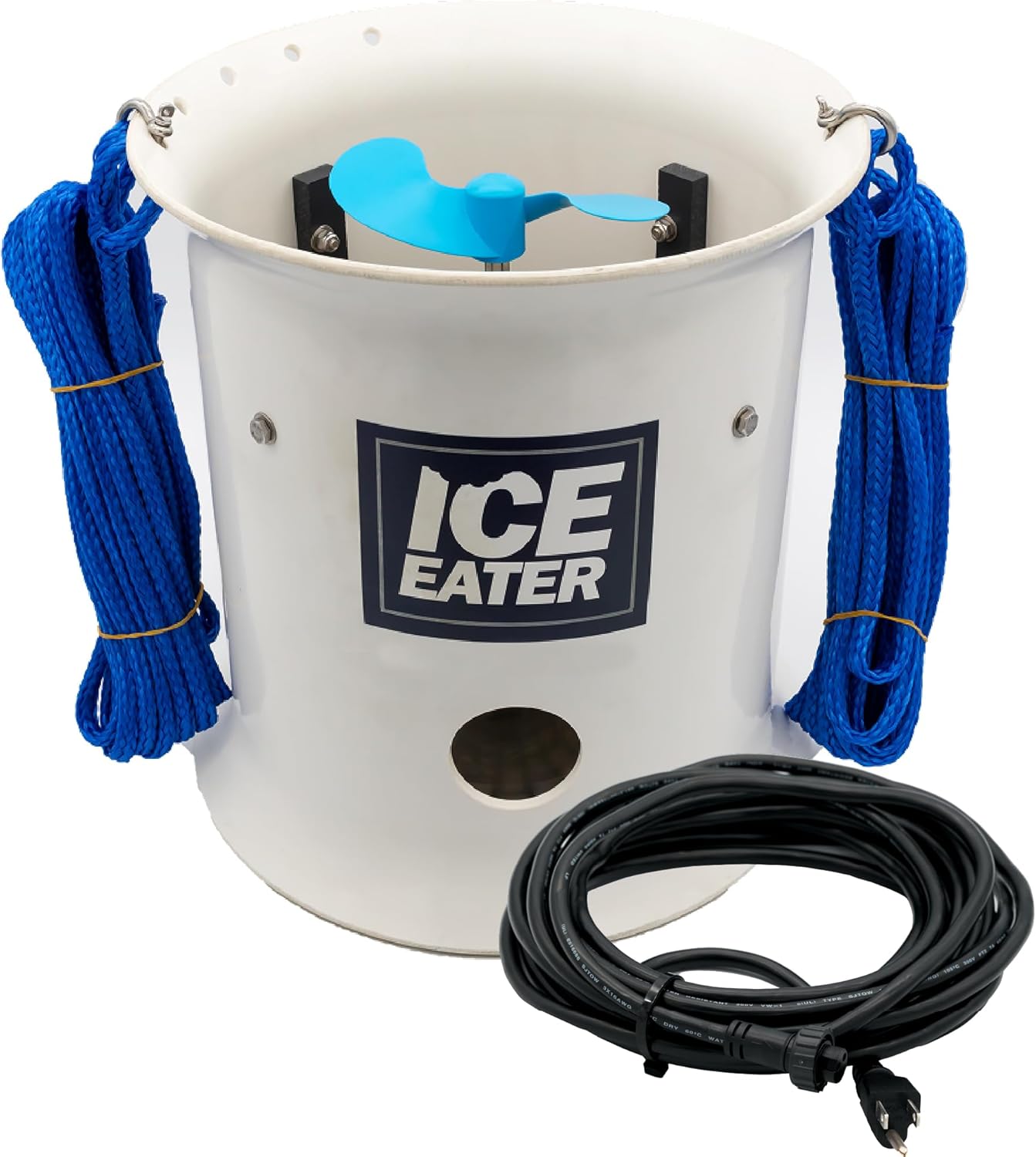 Ice Eater Submersible Pond & Lake Deicer for Boat Docks & Marinas, Winter Water Pump for Circulation & Aeration, P250 1/4 Horsepower - 50 Ft Cord 115V