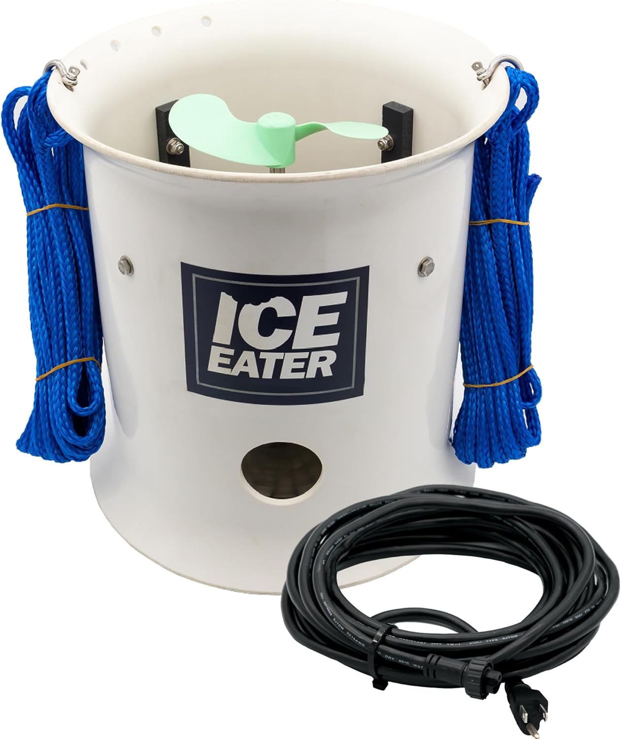 Ice Eater Submersible Pond & Lake Deicer for Boat Docks & Marinas, Winter Water Pump for Circulation & Aeration, P500 1/2 Horsepower - 50 Ft Cord 115V